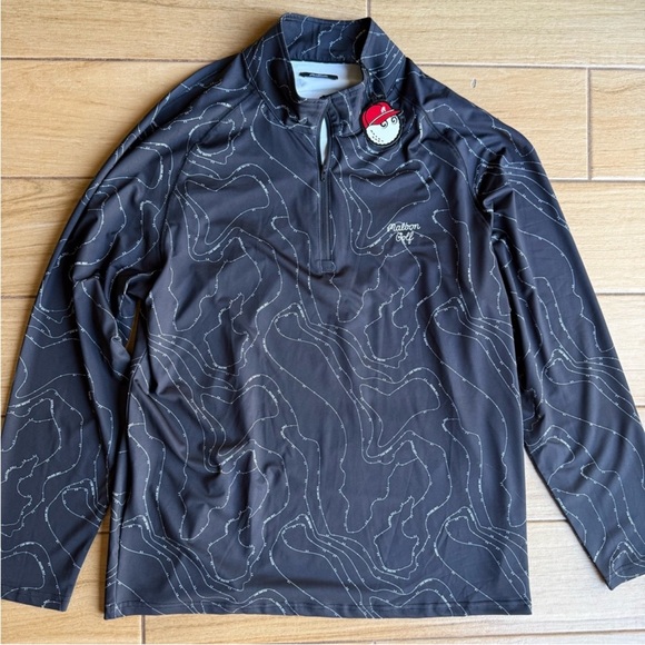 NWT Malbon Half Quarter Zip - Picture 1 of 8